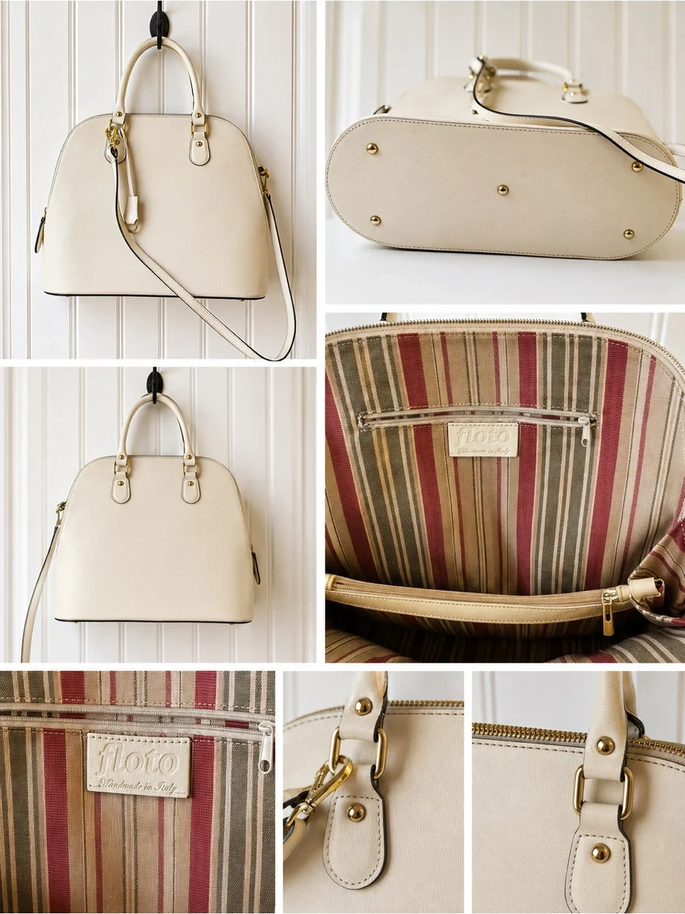 Floto Italian Leather Ragazza Bag